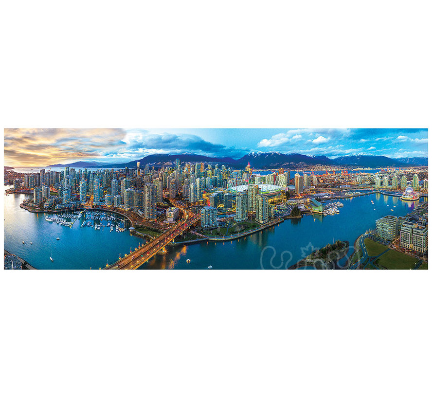 Eurographics Panoramic: Vancouver, British Columbia Panoramic Puzzle 1000pcs