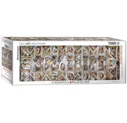 Eurographics Eurographics The Sistine Chapel Ceiling Panoramic Puzzle 1000pcs