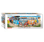 Eurographics Panoramic: VW Bus - KombiNation Panoramic Puzzle 1000pcs