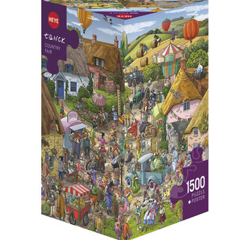 Heye Heye Country Fair Puzzle 1500pcs Triangle Box