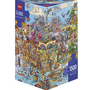 Heye Heye Hollyworld Puzzle 1500pcs Triangle Box