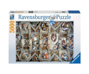 Ravensburger Sistine Chapel Puzzle 5000pcs - Puzzles Canada Ravensburger Sistine Chapel Puzzle 5000pcs - Puzzles Canada