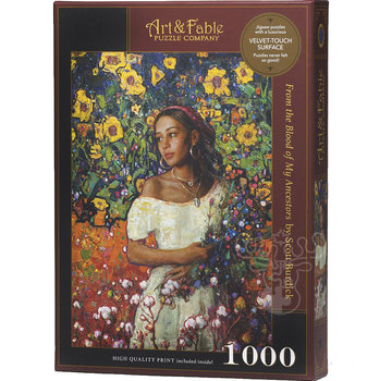 Art & Fable Puzzle Company FINAL SALE Art & Fable From the Blood of My Ancestors Puzzle 1000pcs