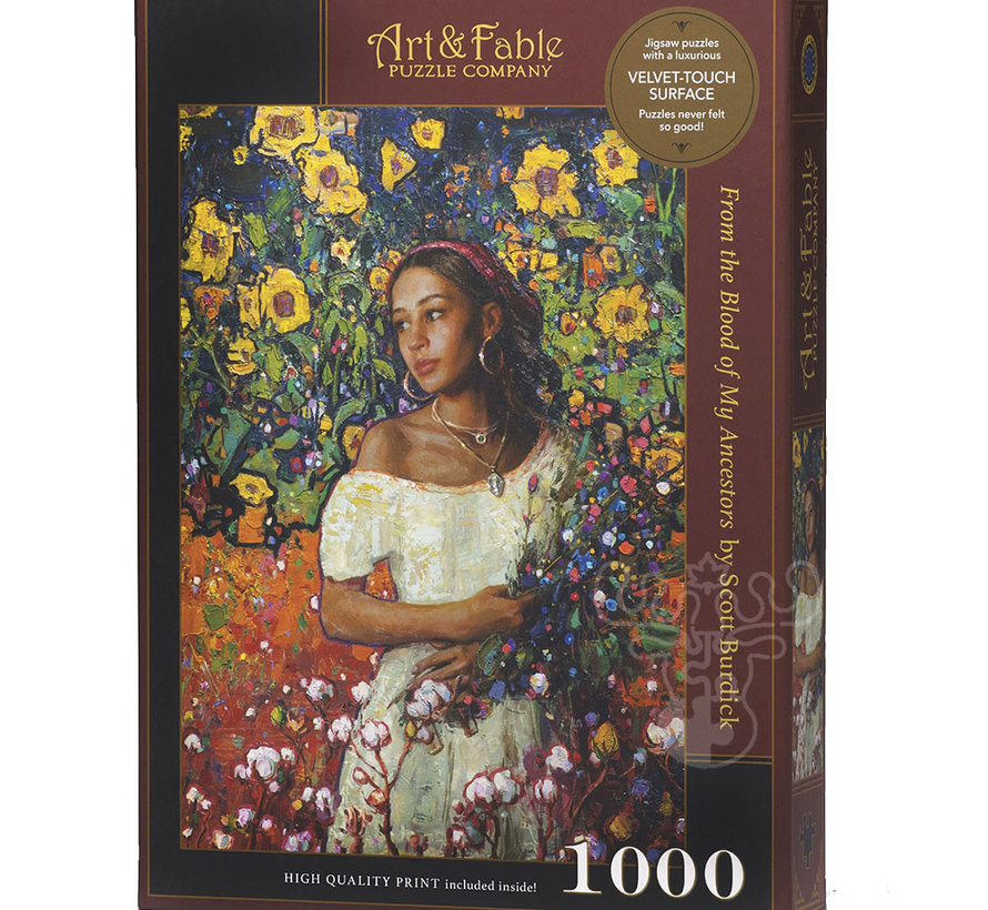 FINAL SALE Art & Fable From the Blood of My Ancestors Puzzle 1000pcs