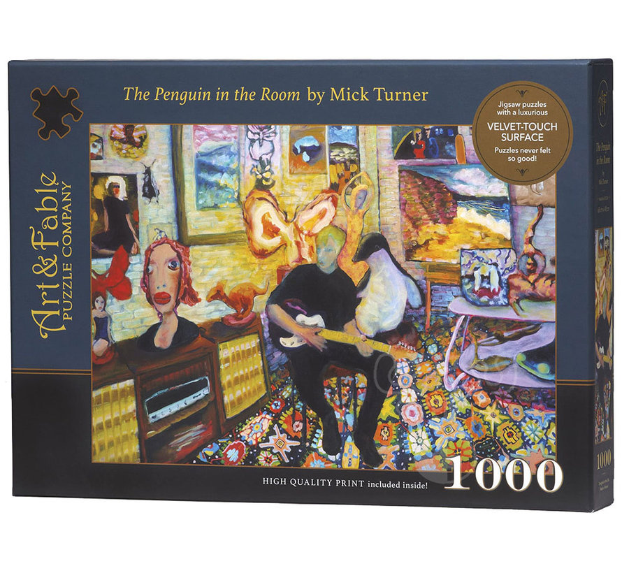 Art & Fable The Penguin in the Room Puzzle 1000pcs