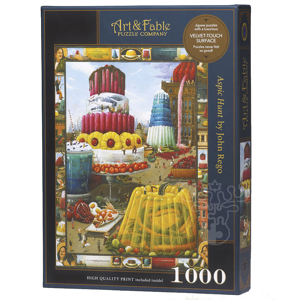 Art & Fable Aspic Hunt Puzzle 1000pcs Puzzles Canada