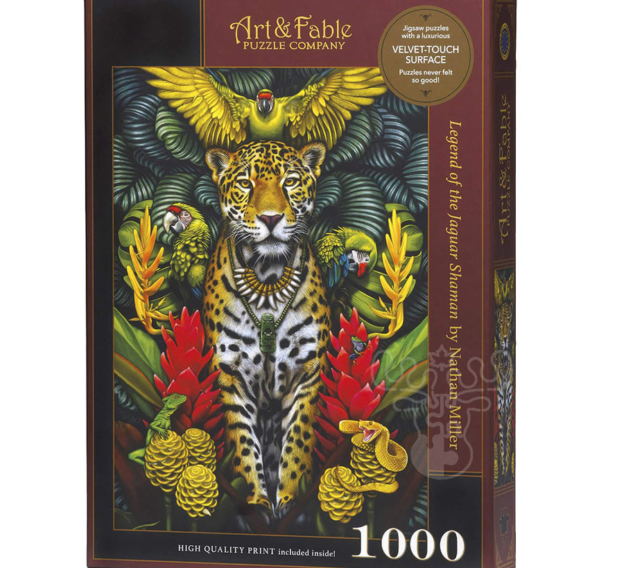 Art & Fable Legend of the Jaguar Shaman Puzzle 1000pcs