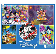 Ceaco Ceaco Disney Mickey 5 in 1 Multi Puzzle