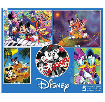 Ceaco Ceaco Disney Mickey 5 in 1 Multi Puzzle