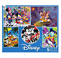 Ceaco Disney Mickey 5 in 1 Multi Puzzle