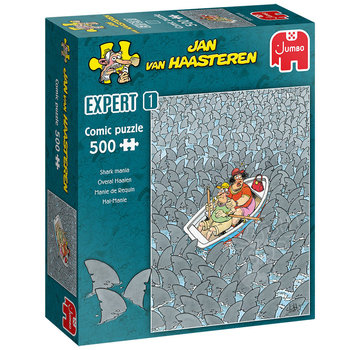 Jumbo Jumbo Jan van Haasteren - Expert 01 Shark Mania Puzzle 500pcs