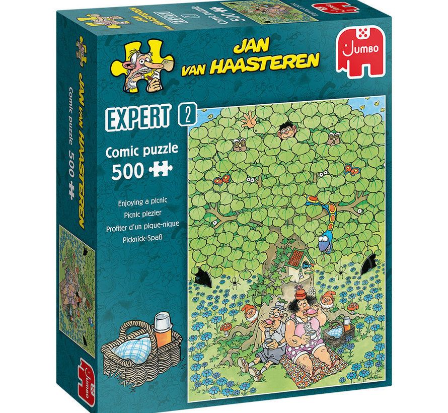 Jumbo Jan van Haasteren - Expert 02 Enjoying a Picnic Puzzle 500pcs