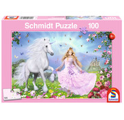 Schmidt Schmidt The Unicorn Princess Puzzle 100pcs