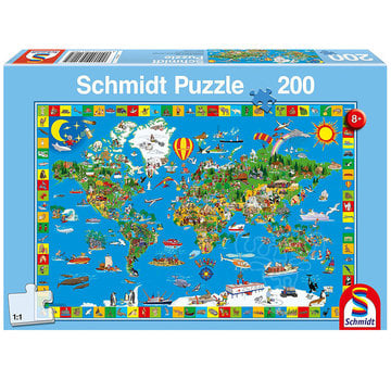 Schmidt Schmidt Your Amazing World Puzzle 200pcs