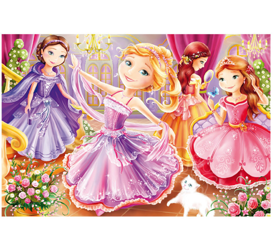 Schmidt Fairytale Princesses Puzzle 3 x 24pcs