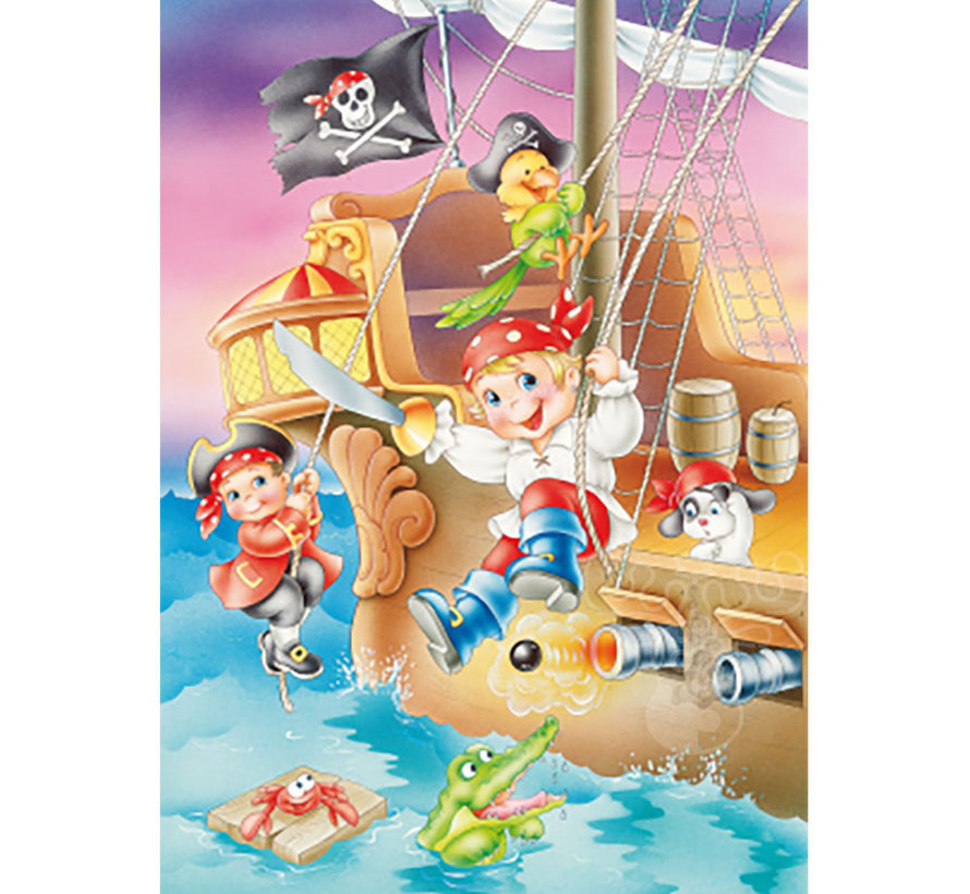 Schmidt Gang of Pirates Puzzle 3 x 48pcs