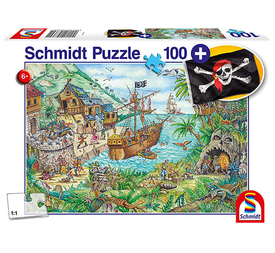 Schmidt Pirate Cove Puzzle 100pcs