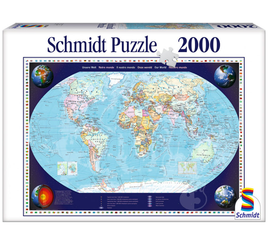 Schmidt Our World Puzzle 2000pcs