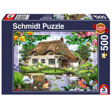 Schmidt Schmidt Romantic Country House Puzzle 500pcs