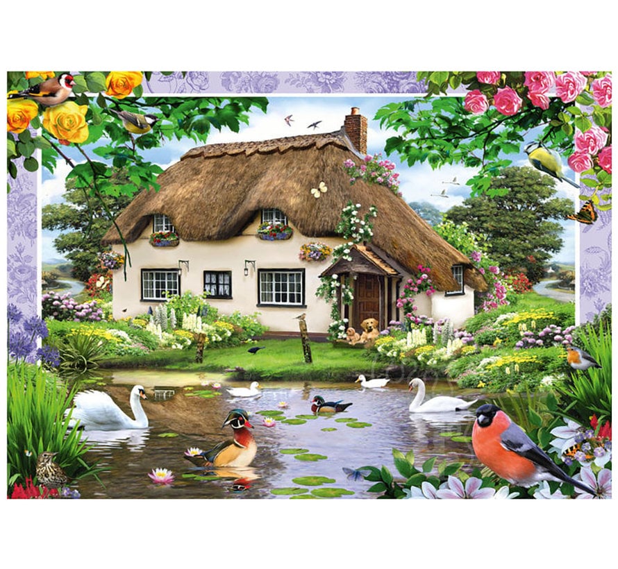 Schmidt Romantic Country House Puzzle 500pcs