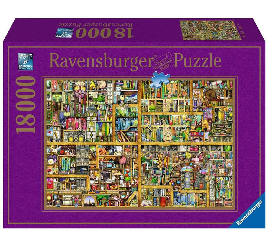 Ravensburger Magical Bookcase Puzzle 18000pcs