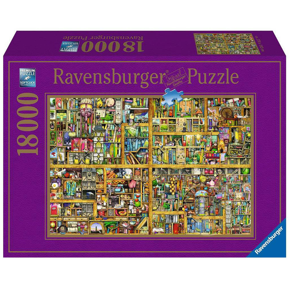 Ravensburger Magical Bookcase Puzzle 18000pcs Puzzles Canada