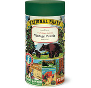 Cavallini Cavallini Vintage: National Parks 1 Puzzle 1000pcs