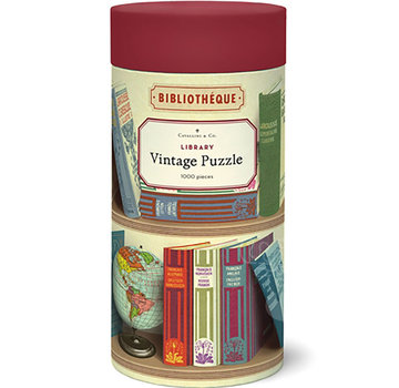 Cavallini Cavallini Vintage: Library Puzzle 1000pcs