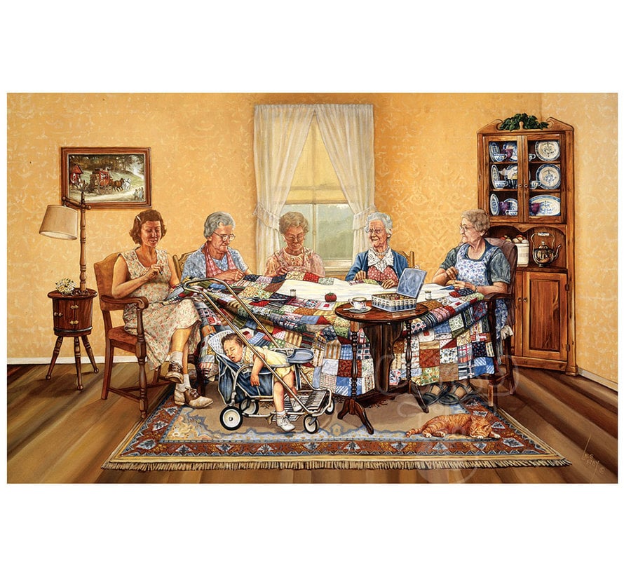 SunsOut The Gossip Party Puzzle 1000pcs