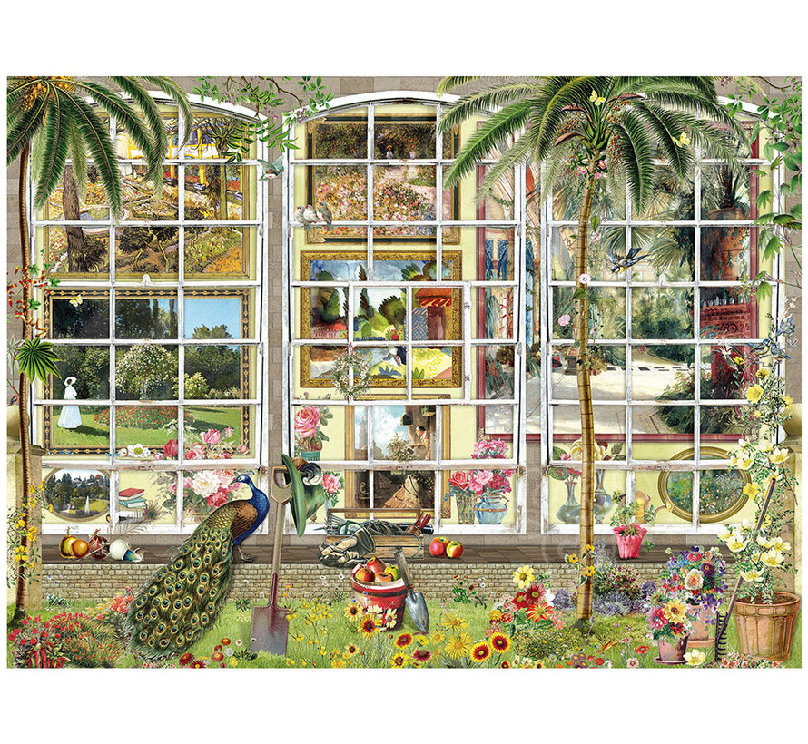 SunsOut Gardens in Art Puzzle 1000pcs