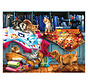 FINAL SALE SunsOut Quilting Room Mischief Puzzle 1000pcs