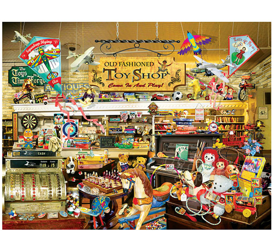 SunsOut An Old Fashioned Toy Shop Puzzle 1000pcs+