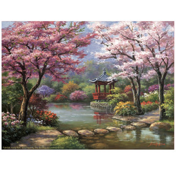 SunsOut SunsOut Spring Pagoda Puzzle 1000pcs