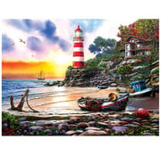 SunsOut SunsOut Lighthouse Harbor Puzzle 1000pcs