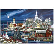 SunsOut SunsOut Winter Harbor Puzzle 1000pcs