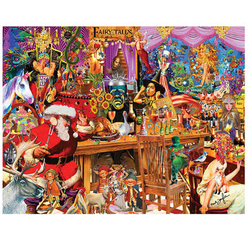 SunsOut FINAL SALE SunsOut Fairytale Collage Puzzle 1000pcs+