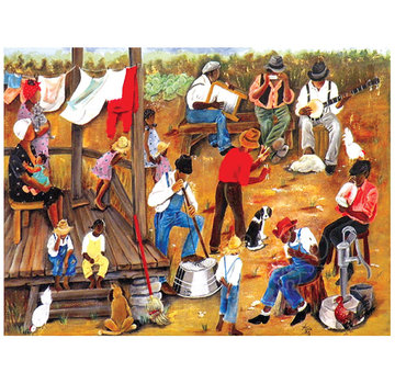 SunsOut FINAL SALE SunsOut The Beginning of Jazz Puzzle 1000pcs