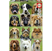 Educa Borras Educa Dogs Collage Puzzle 500pcs