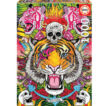 Educa Borras Educa Ecstasy Tiger Puzzle 1000pcs