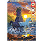 FINAL SALE Educa Unicorns on the Beach Puzzle 1000pcs