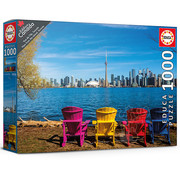 Educa Borras Educa View from the Island, Toronto Puzzle 1000pcs