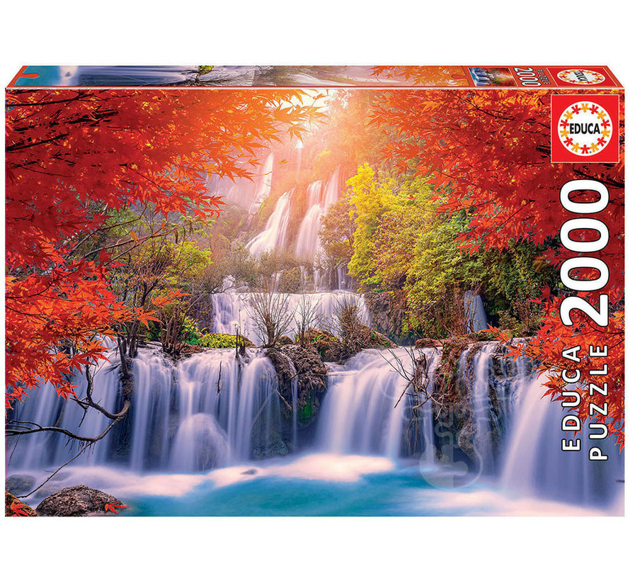 Educa Waterfall in Thailand Puzzle 2000pcs