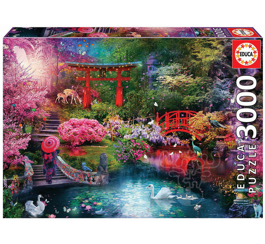 Educa Japanese Garden Puzzle 3000pcs