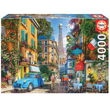 Educa Borras Educa The Old Streets of Paris Puzzle 4000pcs