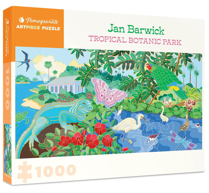 Pomegranate Barwick, Jan: Tropical Botanic Park Puzzle 1000pcs