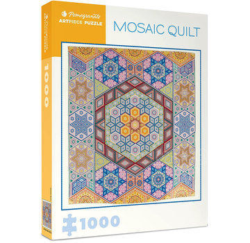 Pomegranate Pomegranate Mosaic Quilt Puzzle 1000pcs