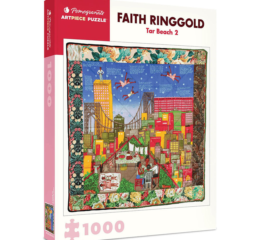 Pomegranate Ringgold, Faith: Tar Beach 2 Puzzle 1000pcs