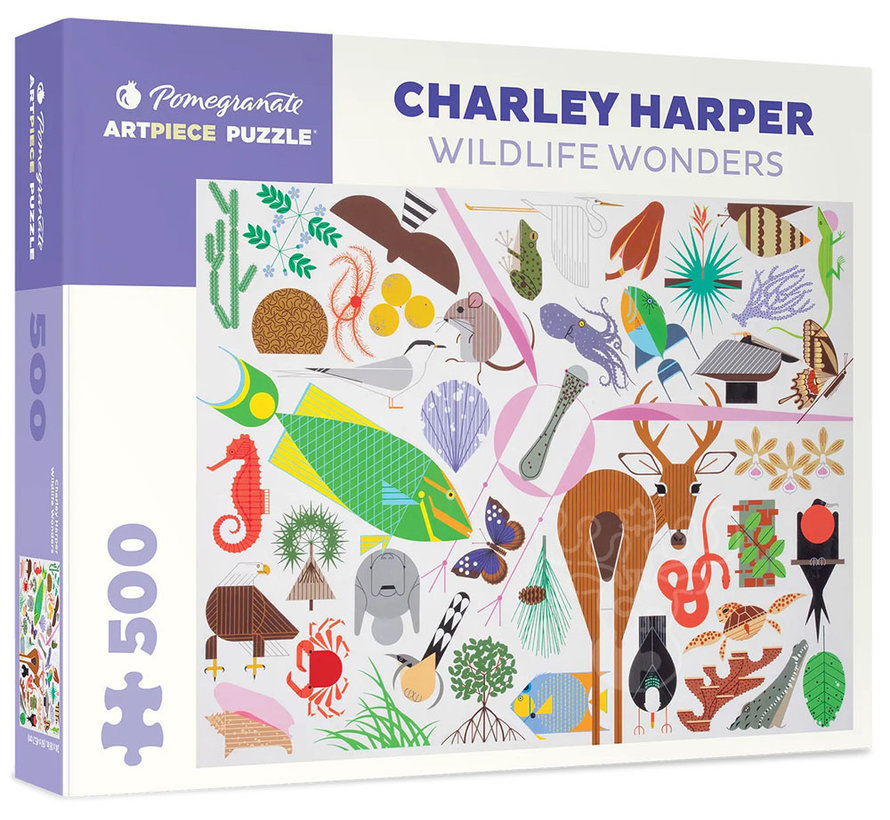 Pomegranate Harper, Charley: Wildlife Wonders Puzzle 500pcs
