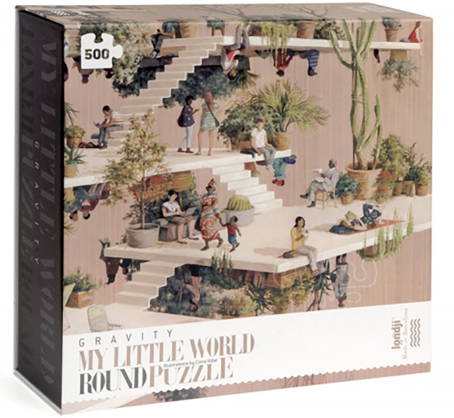 Londji My Little World: Gravity Round Puzzle 500pcs