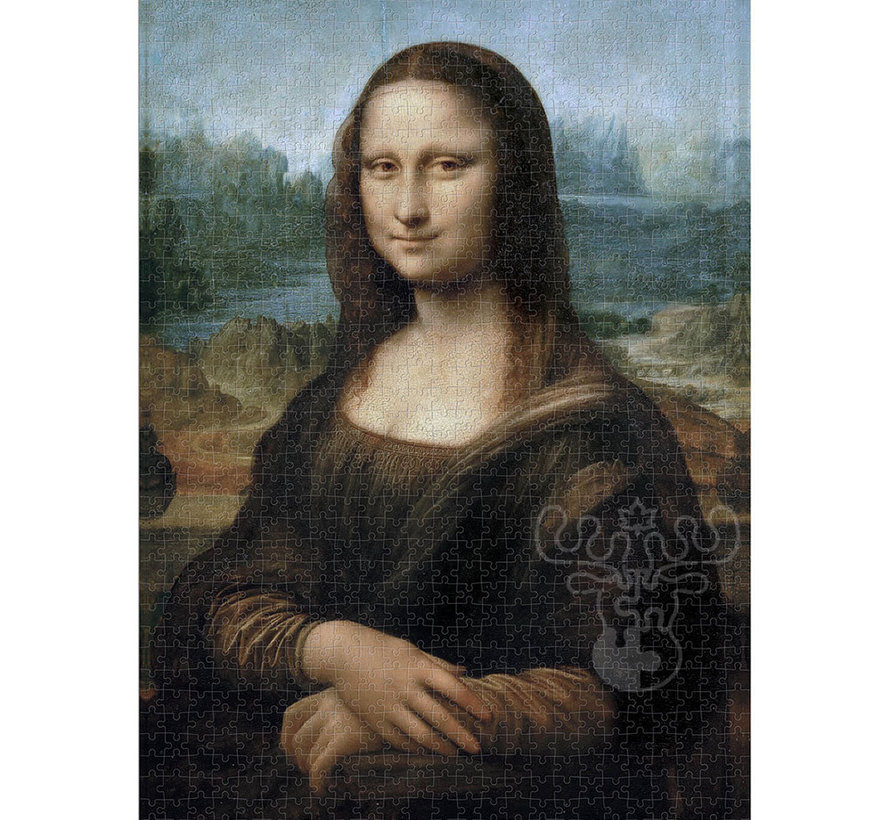 FINAL SALE Londji Masterpieces da Vinci: Mona Lisa Puzzle 1000pcs